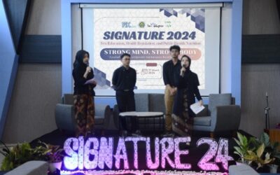 Talkshow Interaktif “SIGNATURE (Sex Education, Health Regulation, and Public Health Nutrition) 2024” untuk Menjawab Tantangan Kehidupan Sehat dan Sejahtera