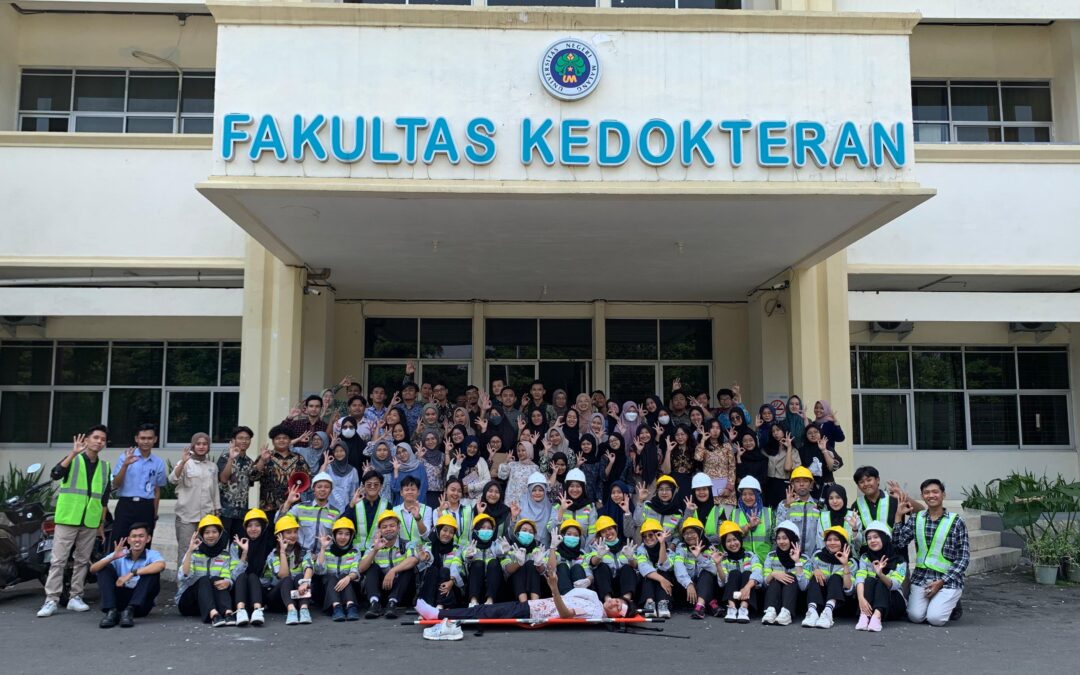 Mahasiswa Ilmu Kesehatan Masyarakat FIK UM Gelar Simulasi Kebakaran di Fakultas Kedokteran UM: Tingkatkan Kesadaran dan Kesiapsiagaan Bencana Mendukung SDGs 3, 4 dan 17
