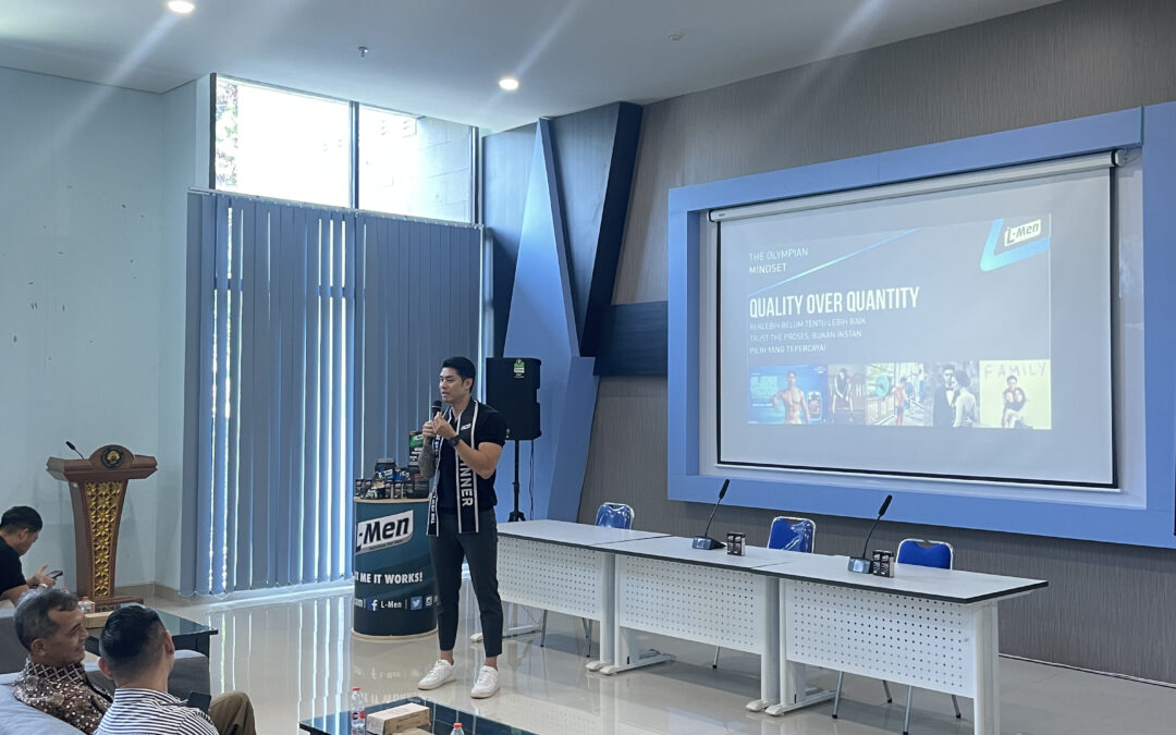 Seminar The Olympian Mindset : A Platinum Guide to a Healthy Lifestyle bersama L-MEN