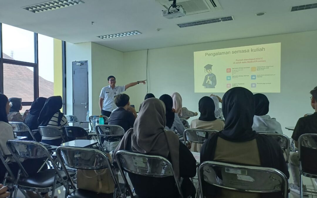 Penyuluh Kesehatan Puskesmas Rampal Celaket Bagikan Metode CARL untuk Prioritaskan Masalah Kesehatan sebagai Upaya mencapai SDGs melalui kegiatan Kuliah Tamu UM