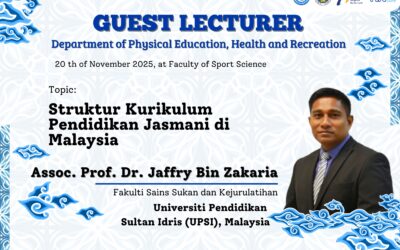 Guest Lecture Departemen PJKR FIK UM Bahas Kurikulum Pendidikan Jasmani di Malaysia