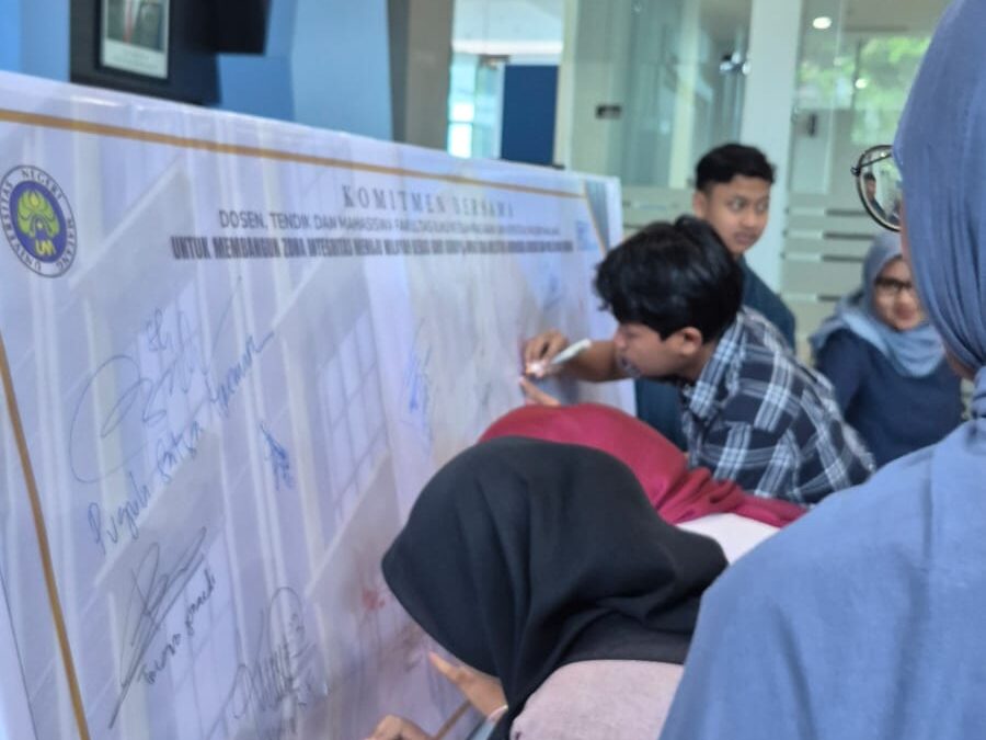 FIK UM Laksanakan Penandatanganan Komitmen Zona Integritas 2026