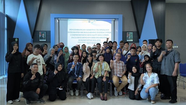 Tim Penelitian Departemen Kesehatan Masyarakat Kembangkan Website Edukasi Kesehatan Reproduksi Inklusif Bagi Remaja Disabilitas di Kota Malang