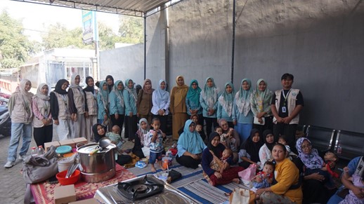 Perkuat Literasi dan Keterampilan Ibu, Mahasiswa Departemen Ilmu Kesehatan Masyarakat melalui Program Belajar Bersama Masyarakat (BBM) Wujudkan Asrikaton Cerdas Gizi