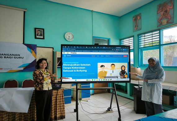 Tim Peneliti UM Implementasikan Website MOOC Berbasis Self-Paced Learning sebagai Media Edukasi Pencegahan sekaligus Penanganan Kekerasan Seksual dan Bullying di SMPN 2 Singosari
